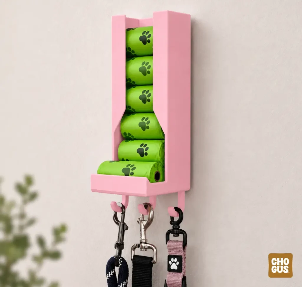 Porta bolsas con colgador